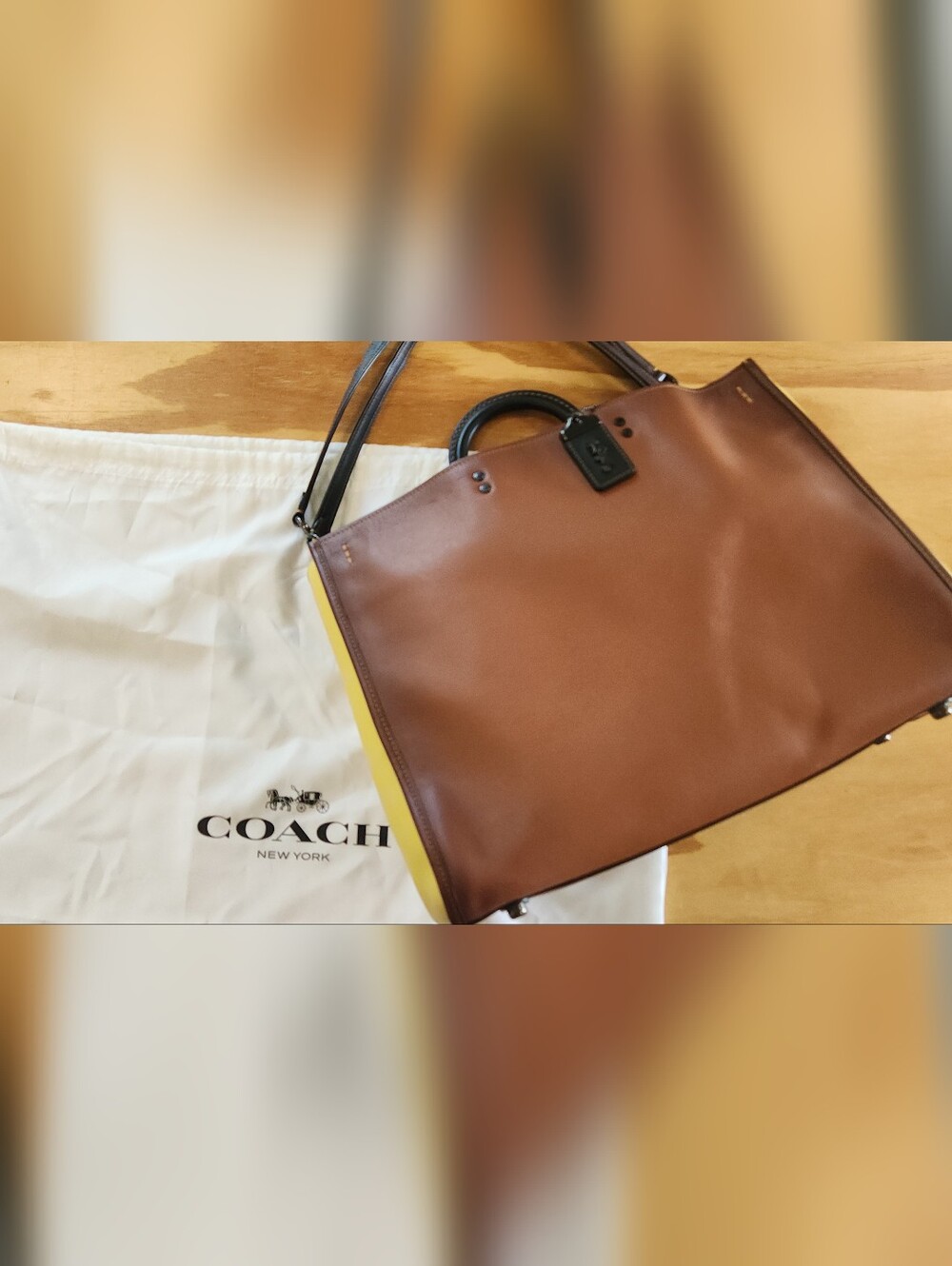 Coach Rogue 39 In Colorblock - Picture 2 of 16